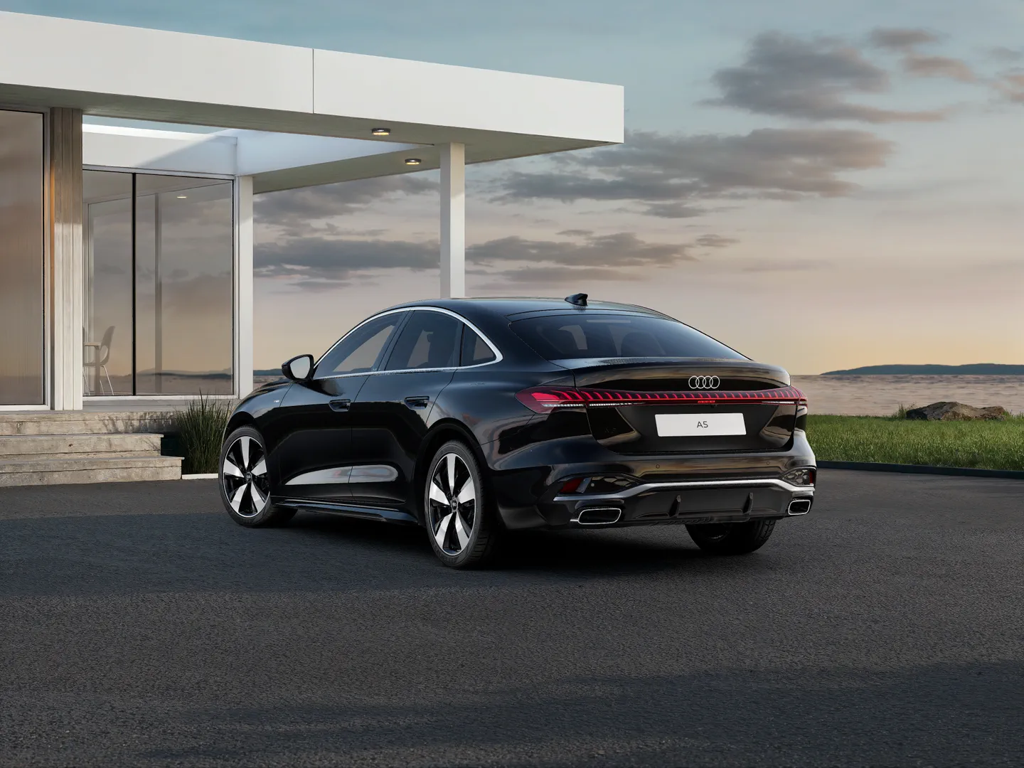 Zdjęcie&nbsp;Audi A5 Sedan&nbsp;TFSI 150 kW S tronic&nbsp;– Ujęcie: tył 3/4