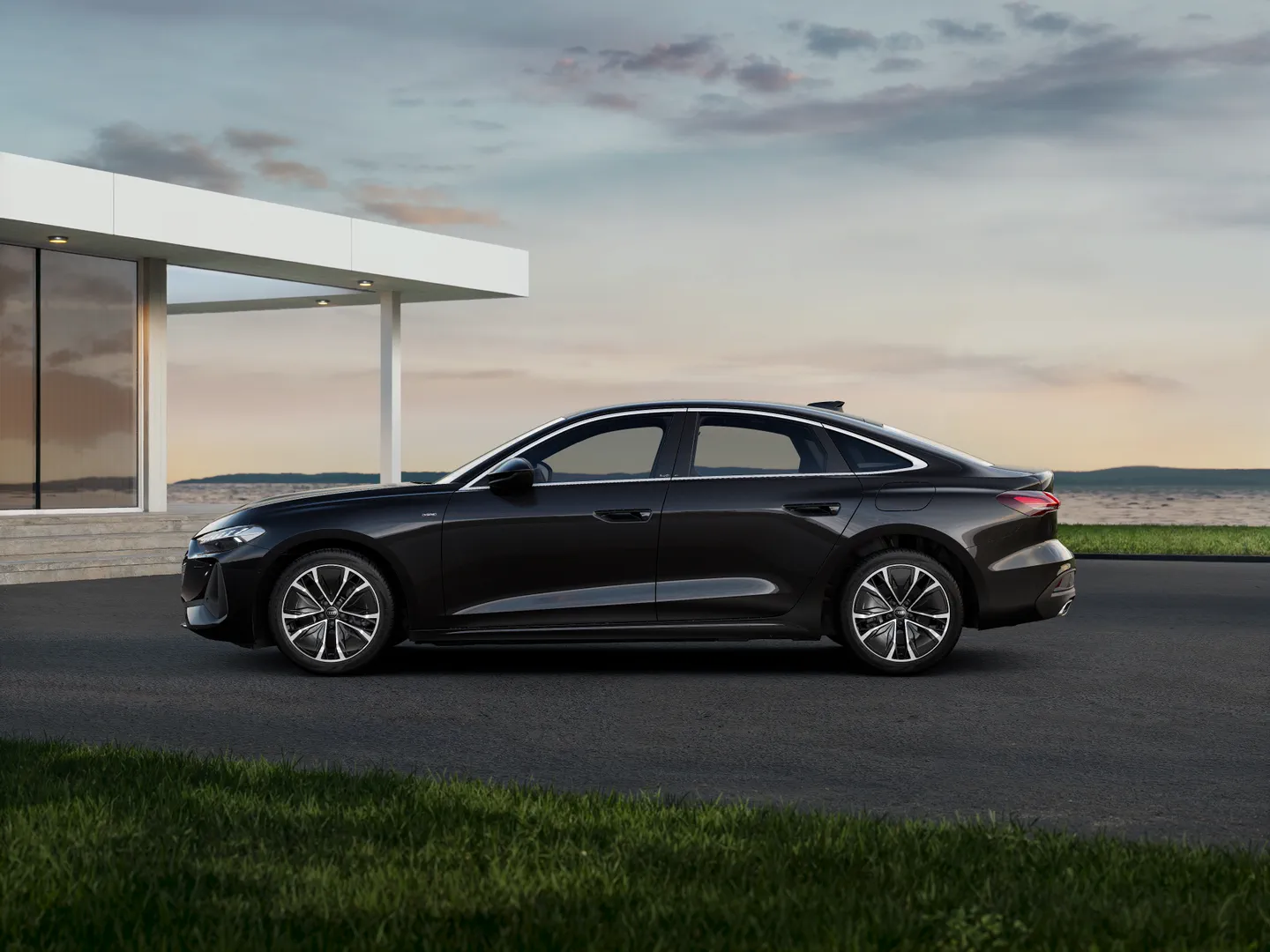 Zdjęcie Audi A5 Sedan e-hybrid e-hybrid quattro 220 kW S tronic – Ujęcie: bok