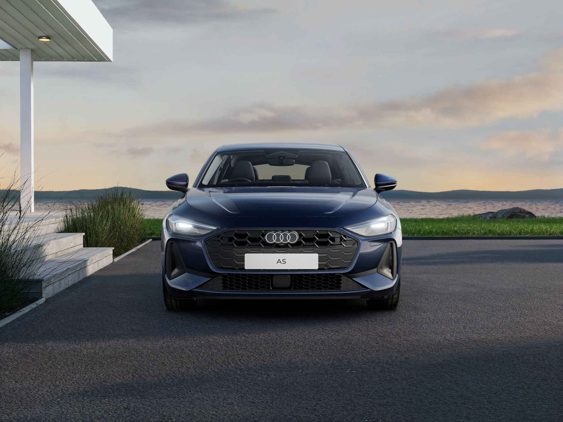 A5 Saloon e-hybrid EXTERIOR-FRONT-FRONT