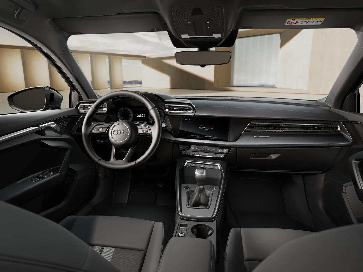 Zdjęcie Audi A3 Sportback TFSI 85 kW 6 biegów – Ujęcie: deska rozdzielcza