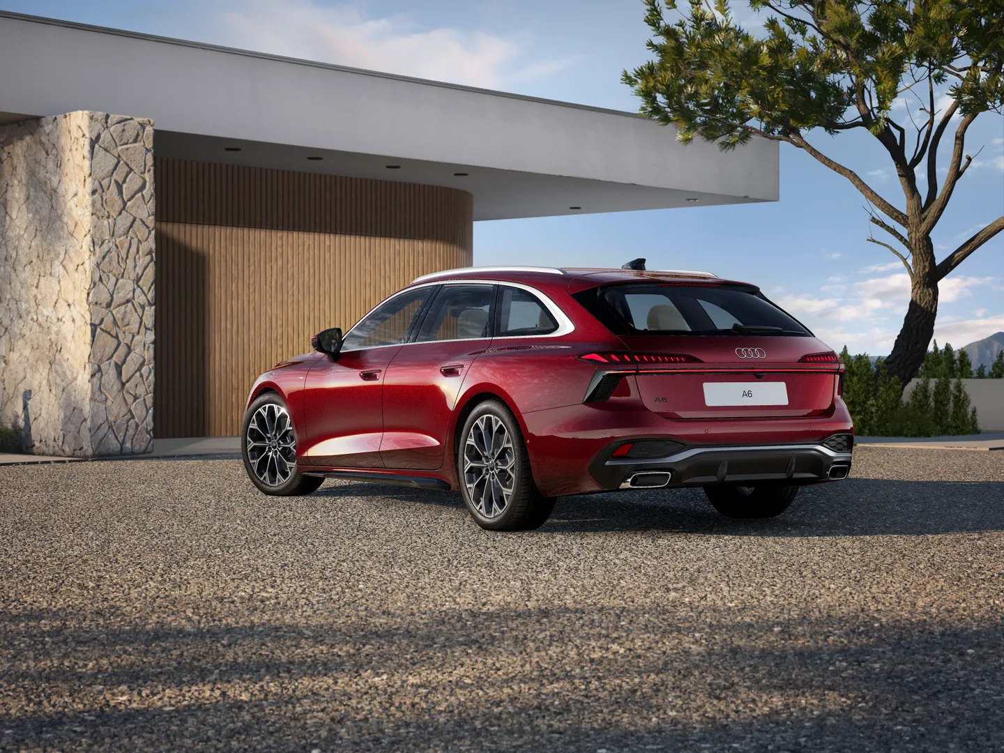 Zdjęcie&nbsp;Audi A6 Avant&nbsp;TFSI 150 kW S tronic&nbsp;– Ujęcie: tył 3/4