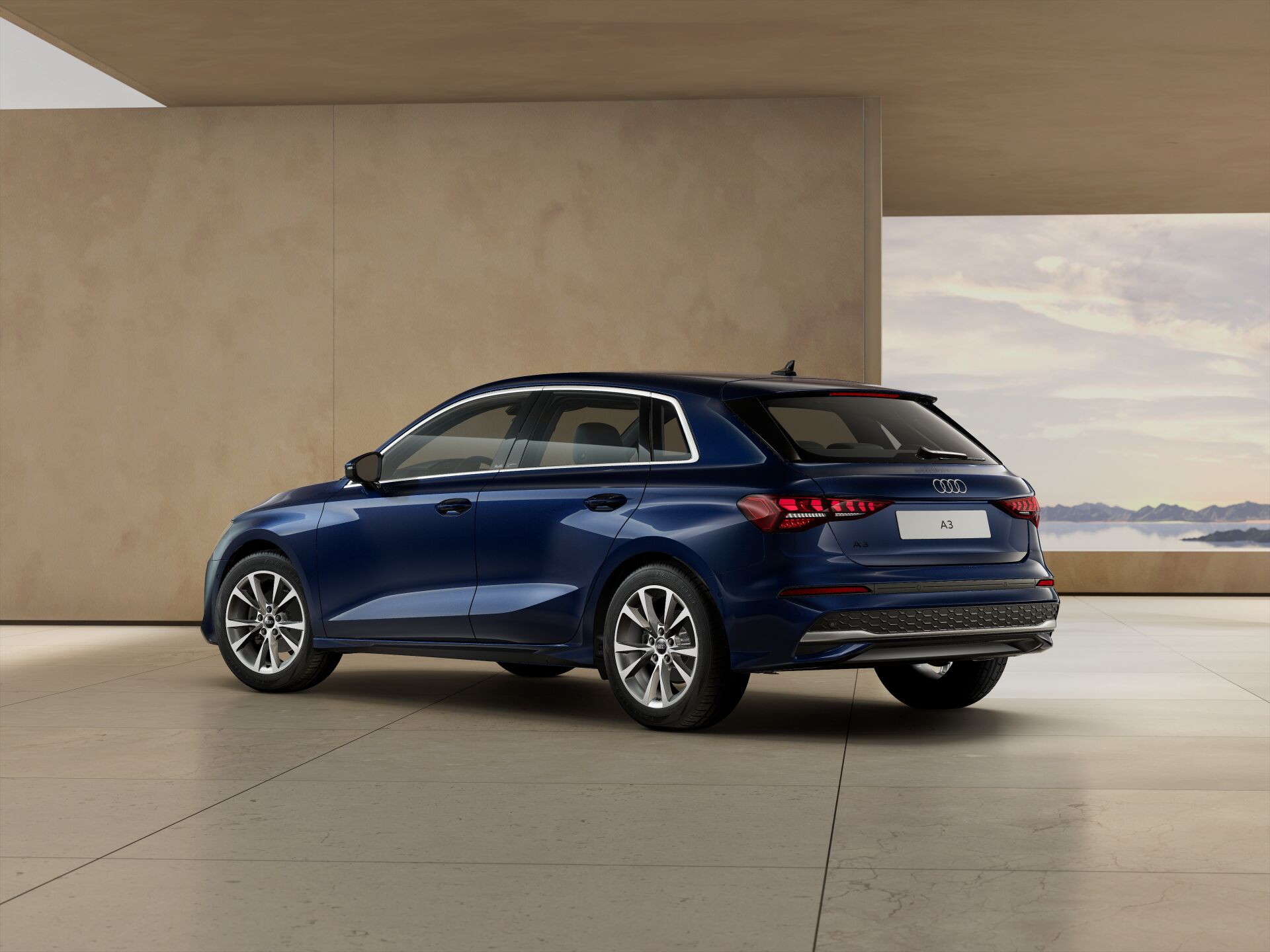 A3 Sportback EXTERIOR-REAR-3-4