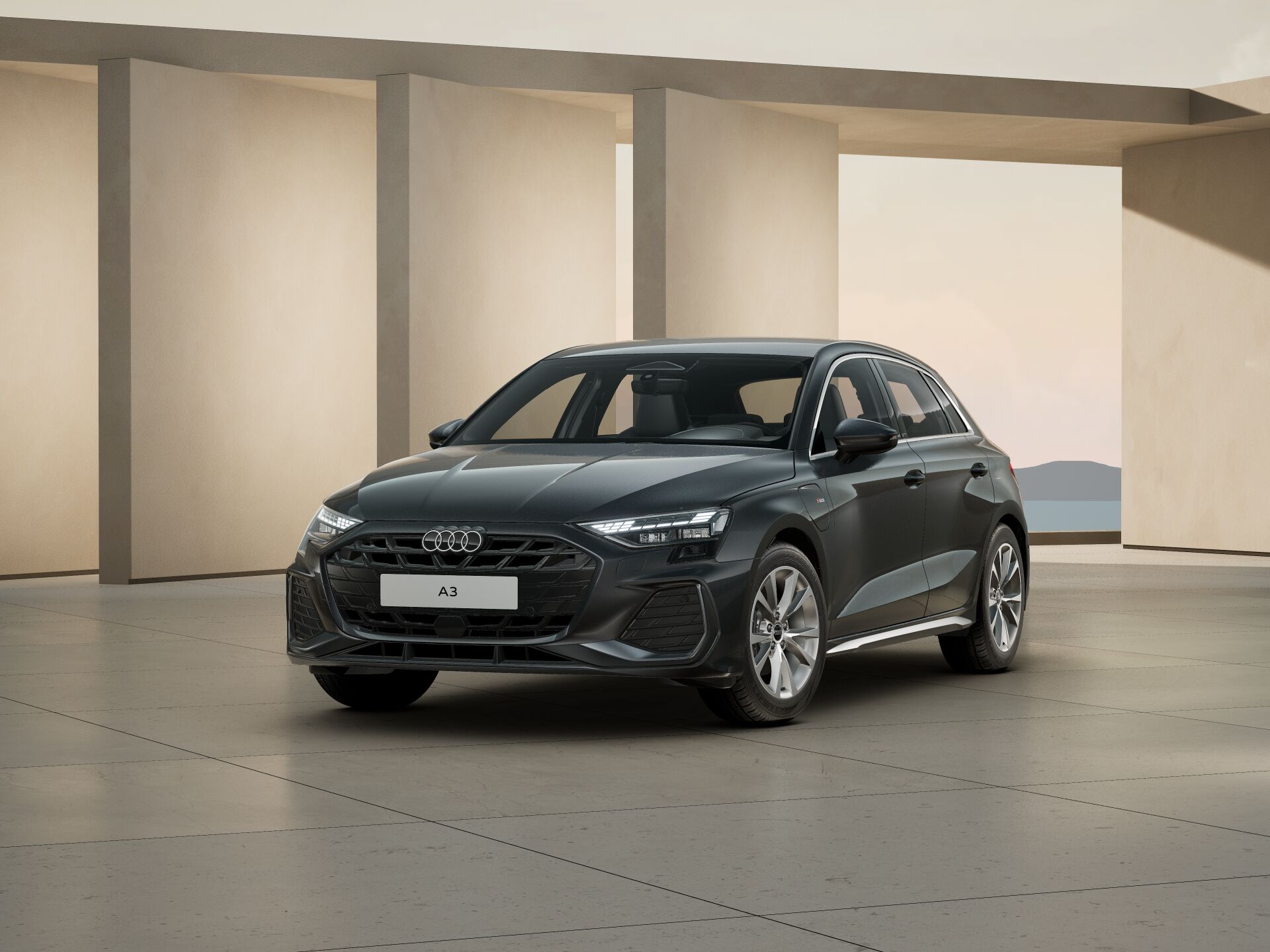 Nieuwe A3 Sportback TFSI e EXTERIOR-FRONT-3-4