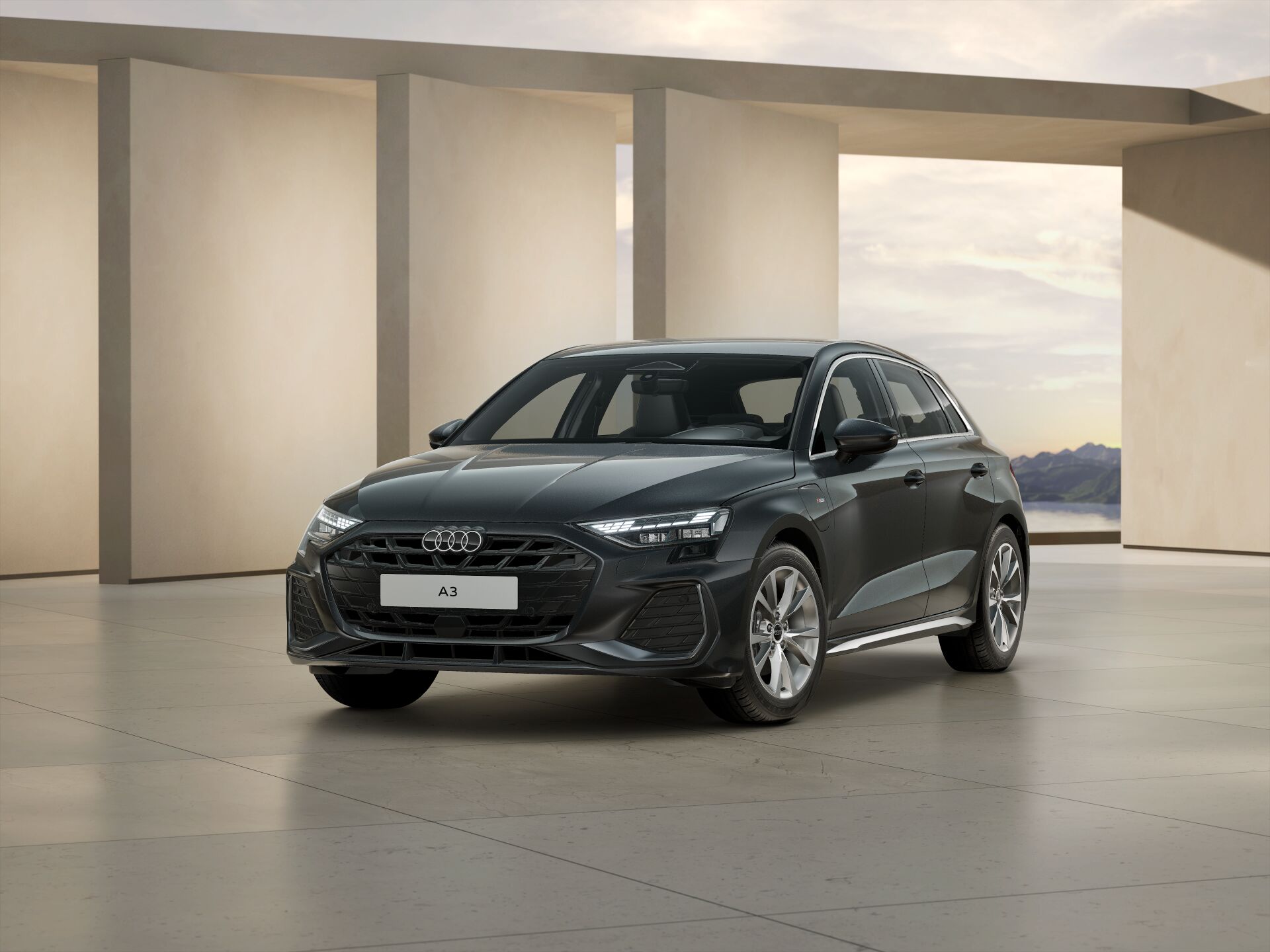 Nieuwe A3 Sportback TFSI e EXTERIOR-FRONT-3-4