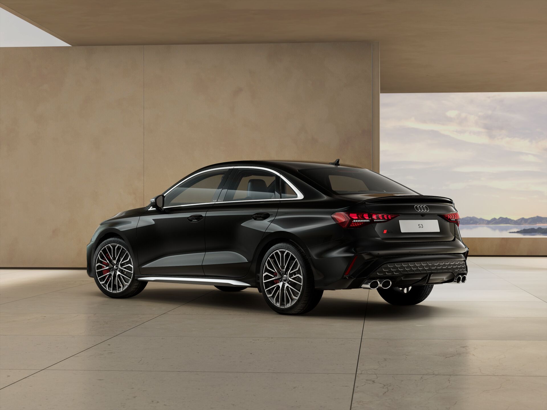 S3 Sedan EXTERIOR-REAR-3-4