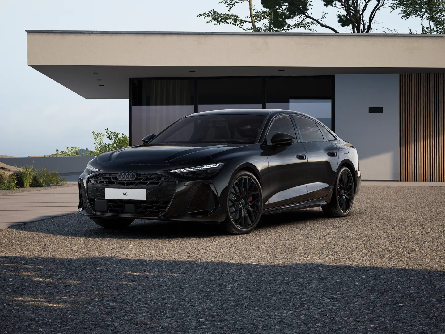 Image about Audi A6 Berlina e-hybrid Edition one Nero Mythos e-hybrid quattro 270 kWS tronic