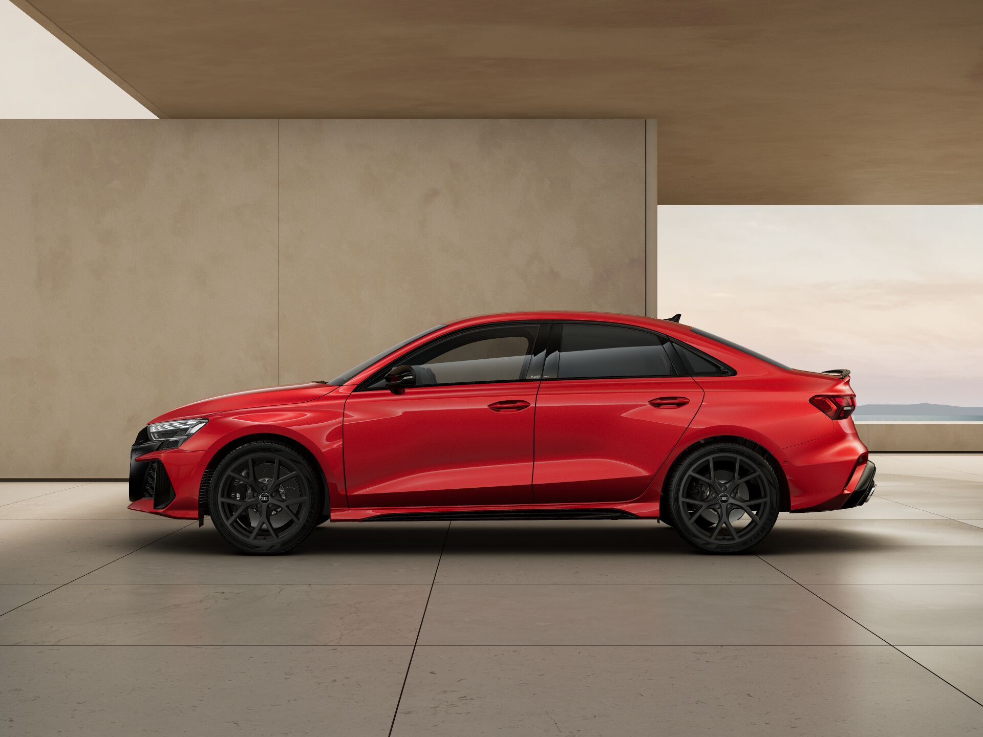 RS 3 Sedan EXTERIOR-PARALLEL-SIDE
