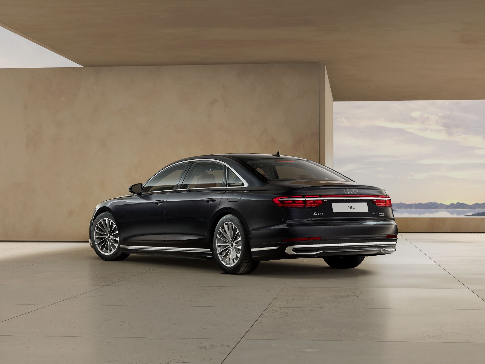 A8 L TFSI e EXTERIOR-REAR-3-4