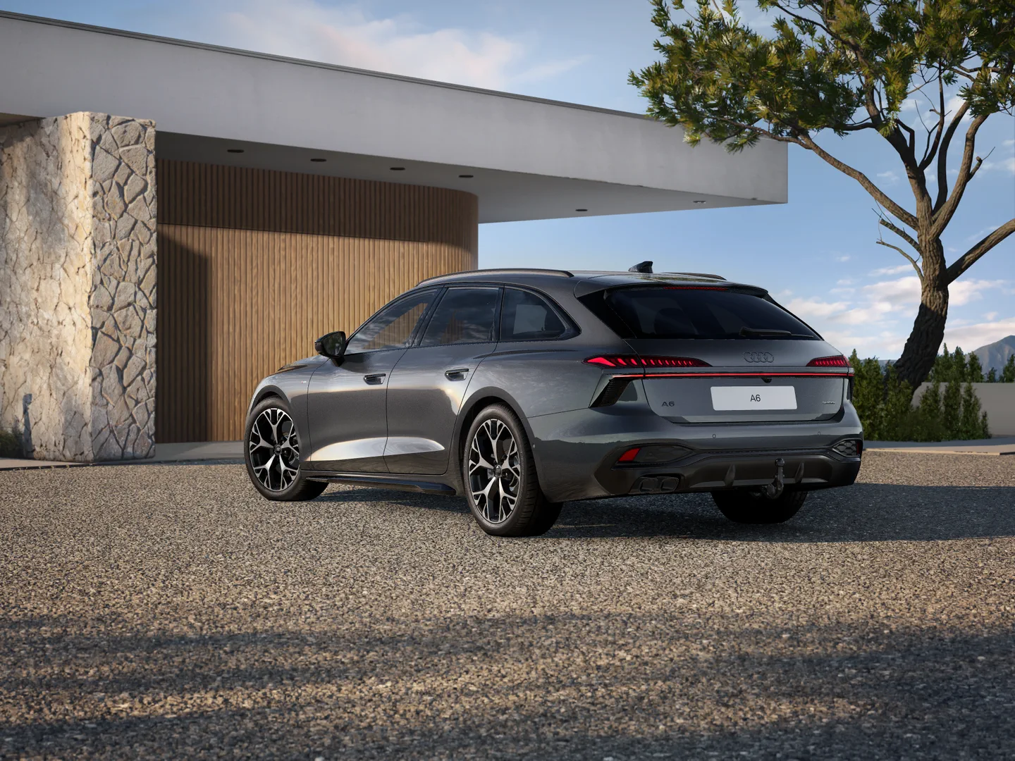 Zdjęcie Audi A6 Avant TDI quattro 150 kW S tronic – Ujęcie: tył 3/4