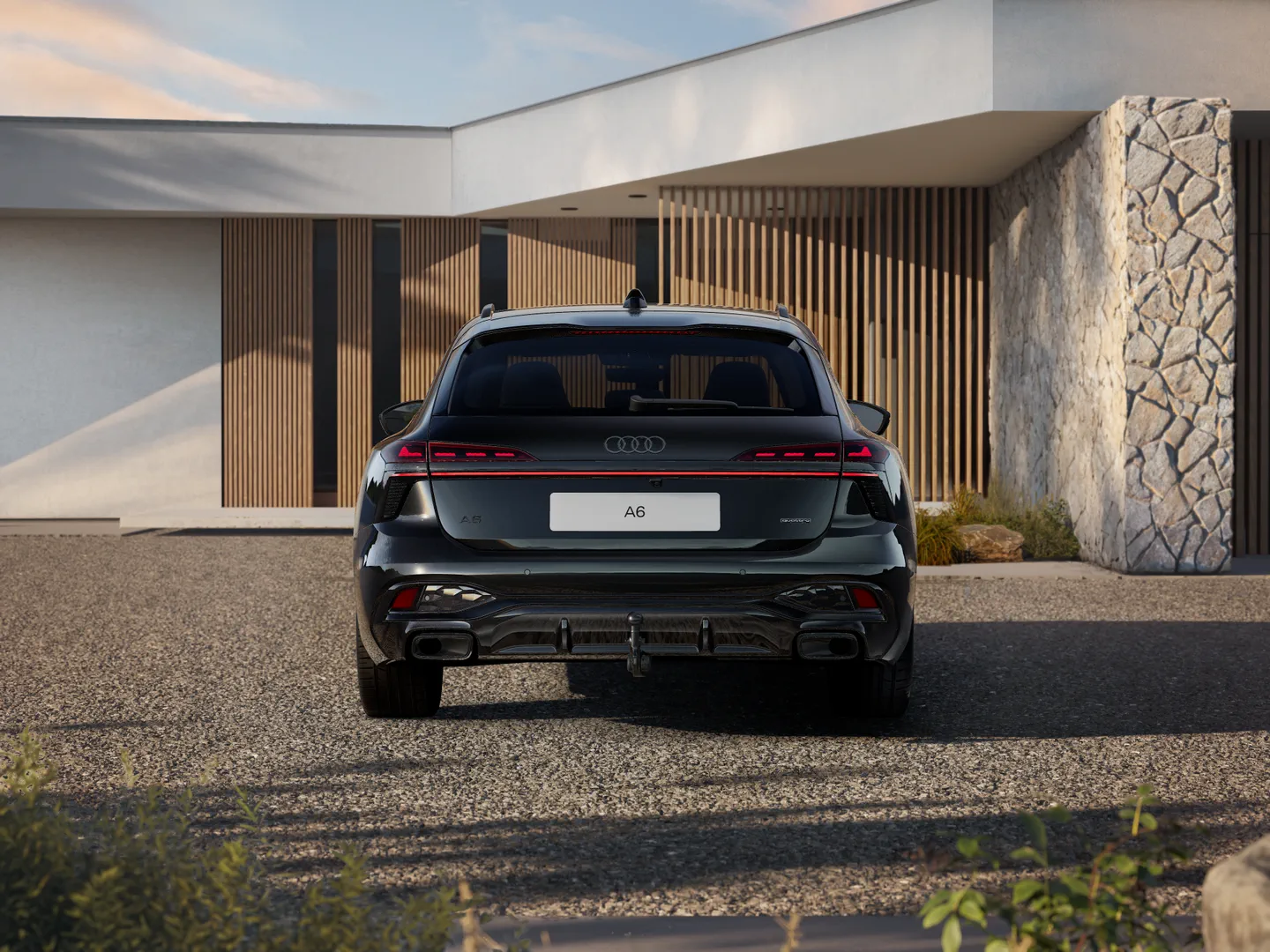 Zdjęcie Audi A6 Avant e-hybrid e-hybrid quattro 220 kW S tronic – Ujęcie: tył