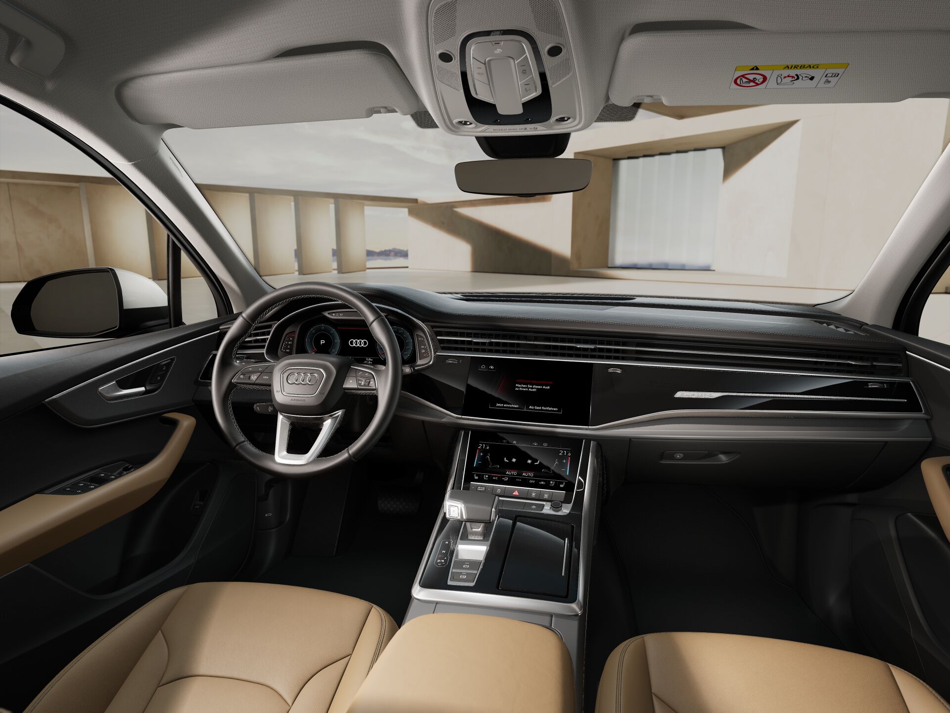 Q7 SUV INTERIOR-DASHBOARD-DASHBOARD