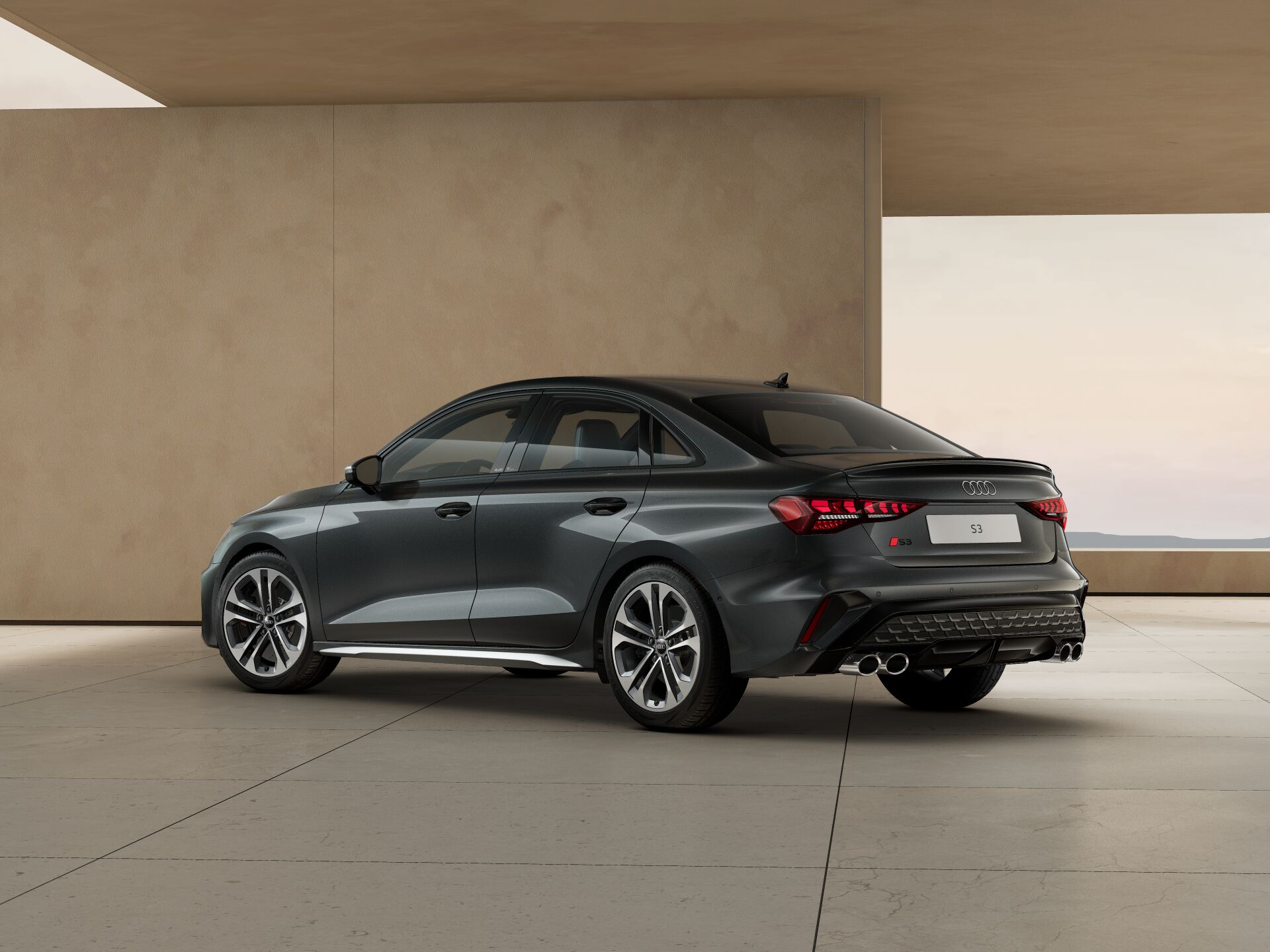 S3 Limousine TFSI EXTERIOR-REAR-3-4