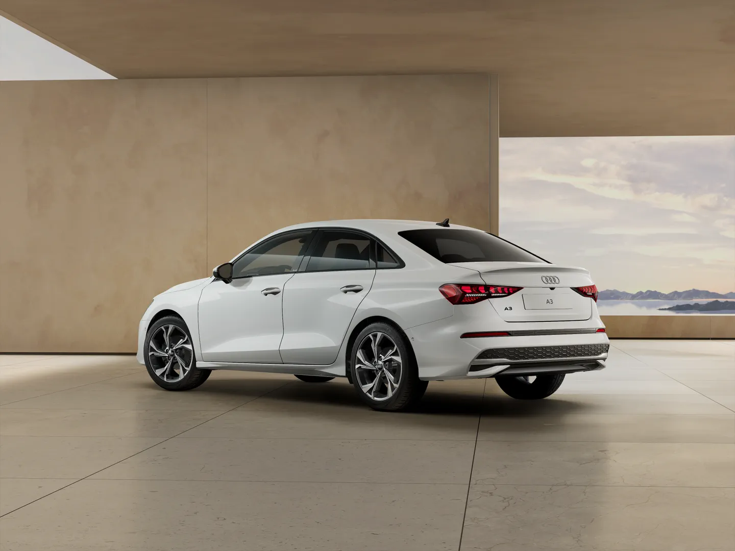 Zdjęcie&nbsp;Audi A3 Sedan&nbsp;advanced TFSI 110 kW S tronic&nbsp;– Ujęcie: tył 3/4