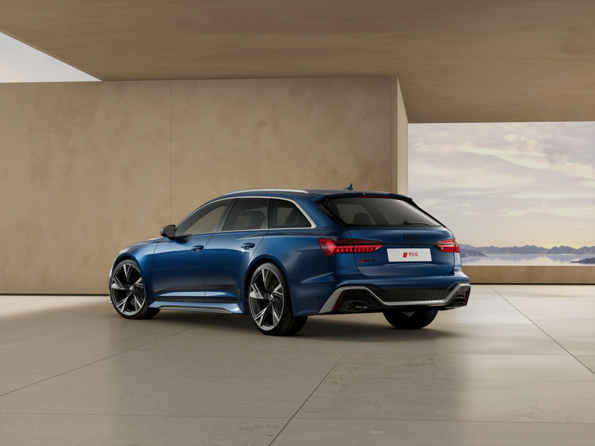RS 6 Avant EXTERIOR-REAR-3-4