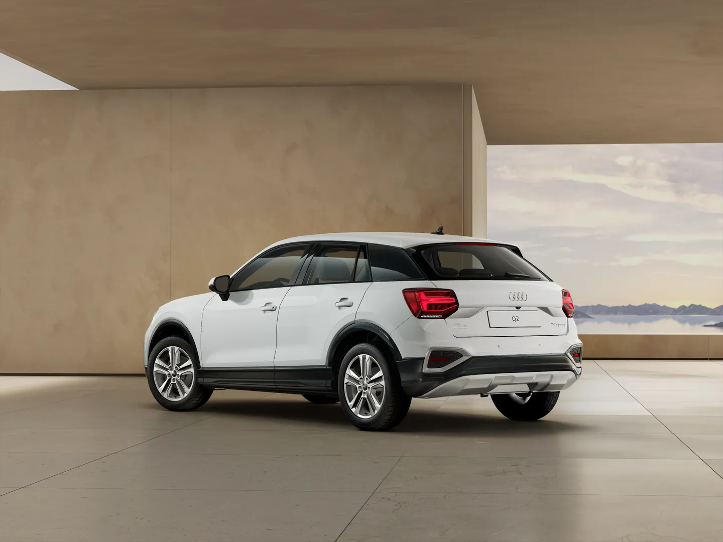 Zdjęcie&nbsp;Audi Q2&nbsp;advanced 30 TFSI 85(116) kW(KM) 6 biegów&nbsp;– Ujęcie: tył 3/4