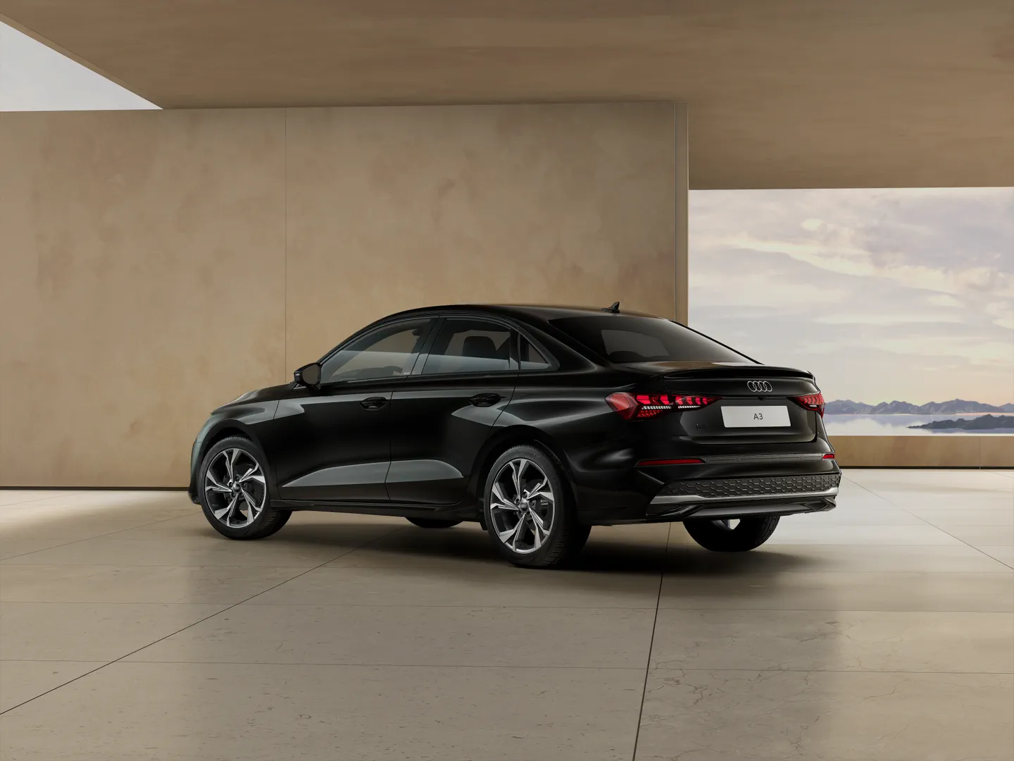 Zdjęcie Audi A3 Sedan advanced TFSI 110 kW S tronic – Ujęcie: tył 3/4