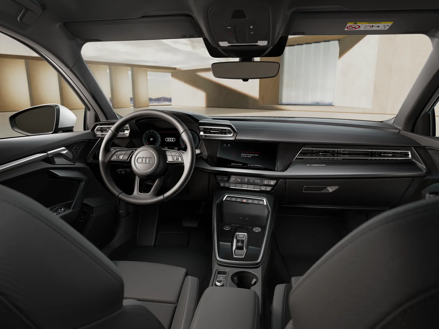 Zdjęcie&nbsp;Audi A3 Sedan&nbsp;TFSI 110 kW S tronic&nbsp;– Ujęcie: deska rozdzielcza