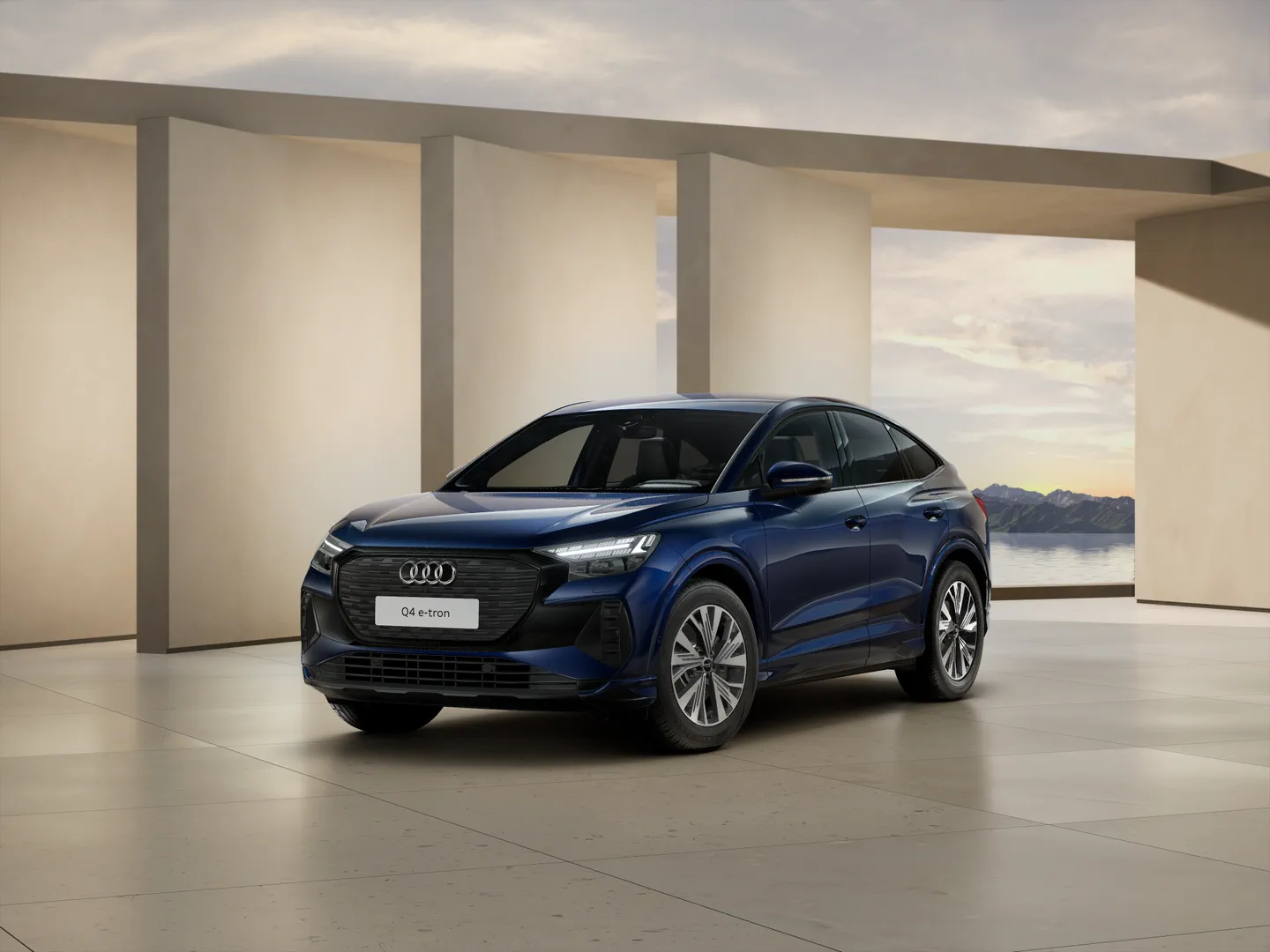 Zdjęcie&nbsp;Audi Q4 Sportback e-tron&nbsp;40 e-tron 150,00 kW&nbsp;– Ujęcie: przód 3/4
