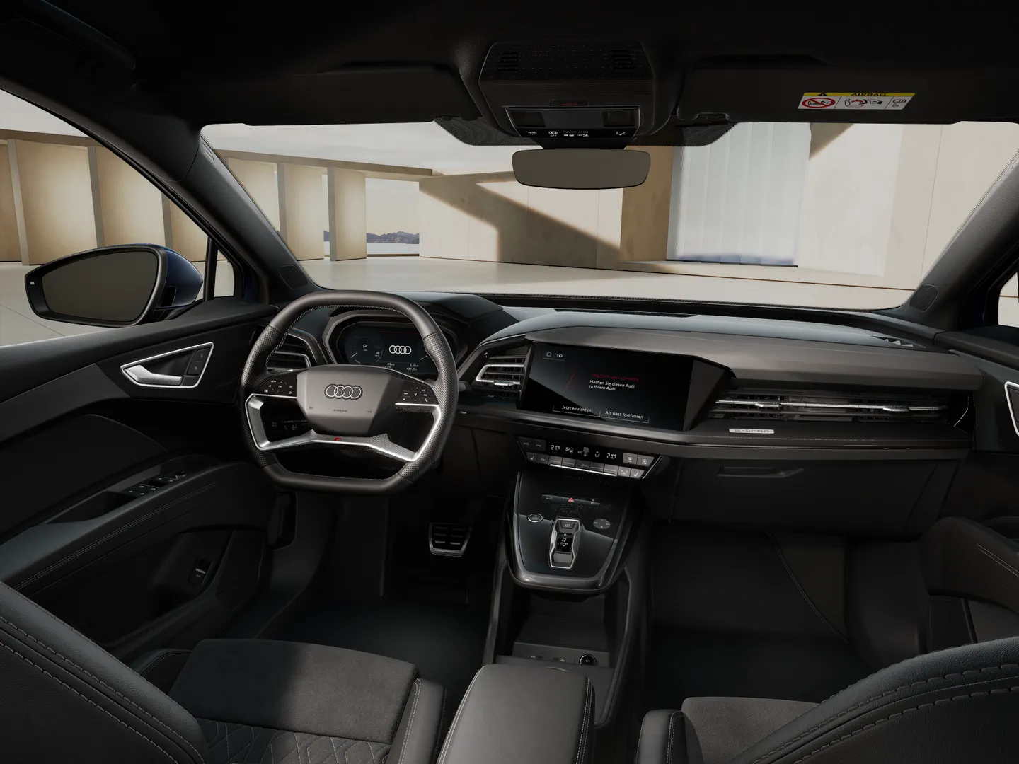 Zdjęcie&nbsp;Audi Q4 Sportback e-tron&nbsp;40 e-tron 150,00 kW&nbsp;– Ujęcie: deska rozdzielcza