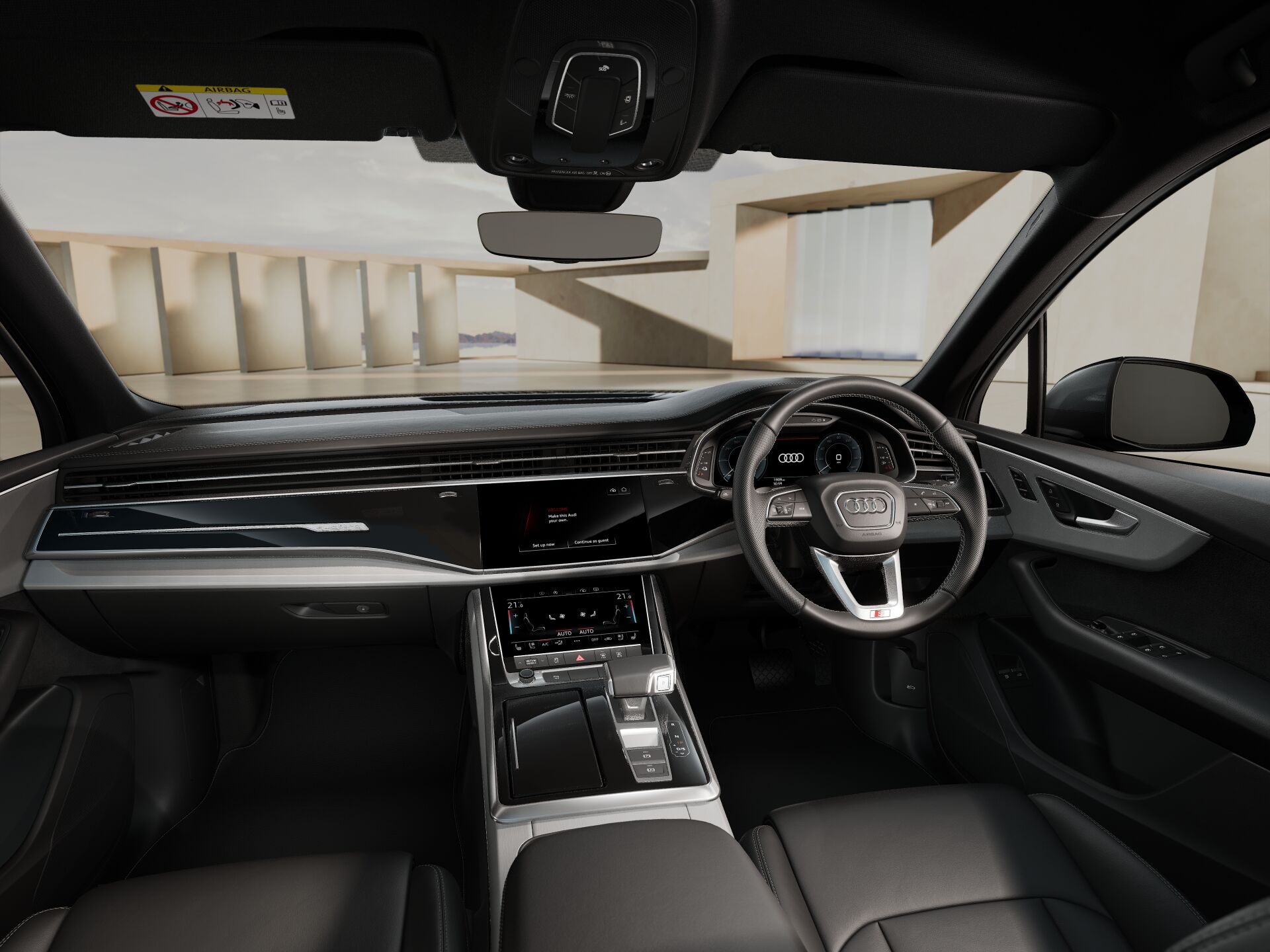 Q7 SUV TFSI e INTERIOR-DASHBOARD-DASHBOARD