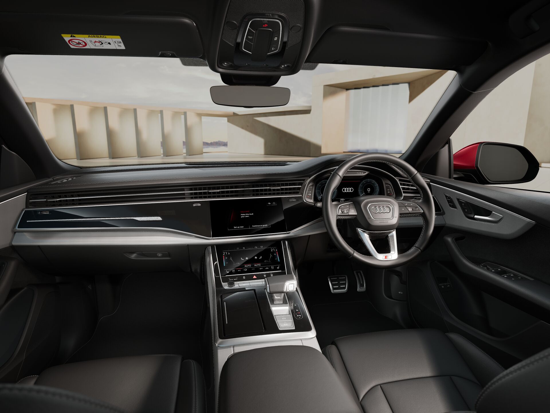 Q8 SUV TFSI e INTERIOR-DASHBOARD-DASHBOARD