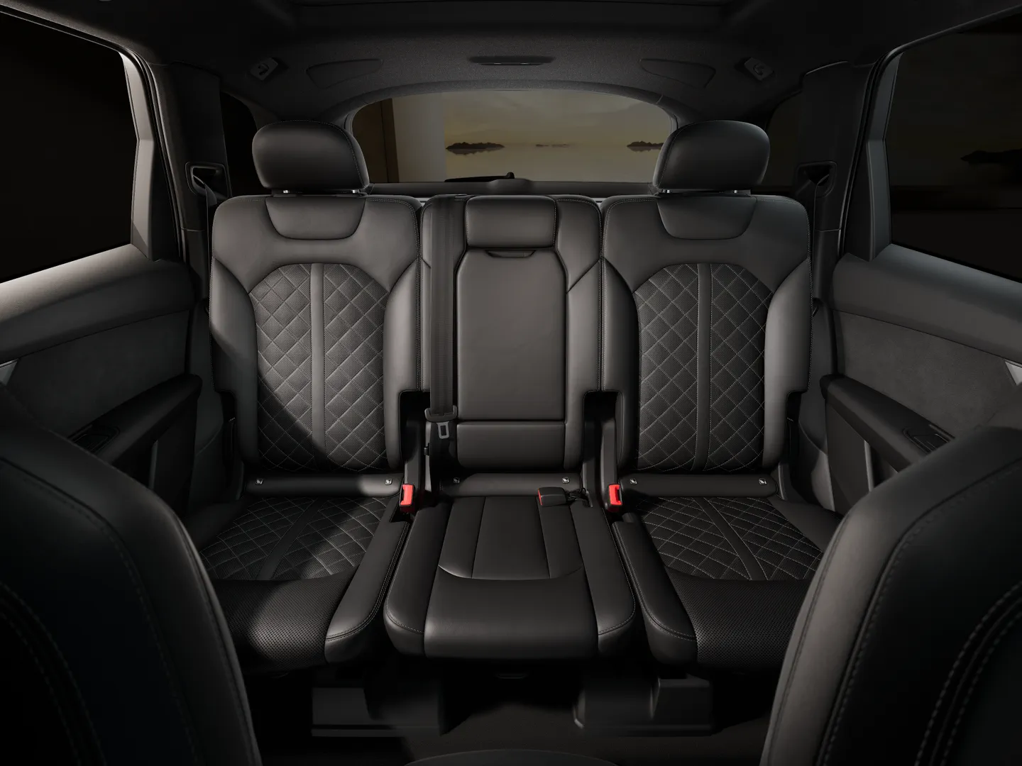 Zdjęcie Audi SQ7 SUV SQ7 SUV TFSI 373 kW tiptronic – Ujęcie: tylne fotele