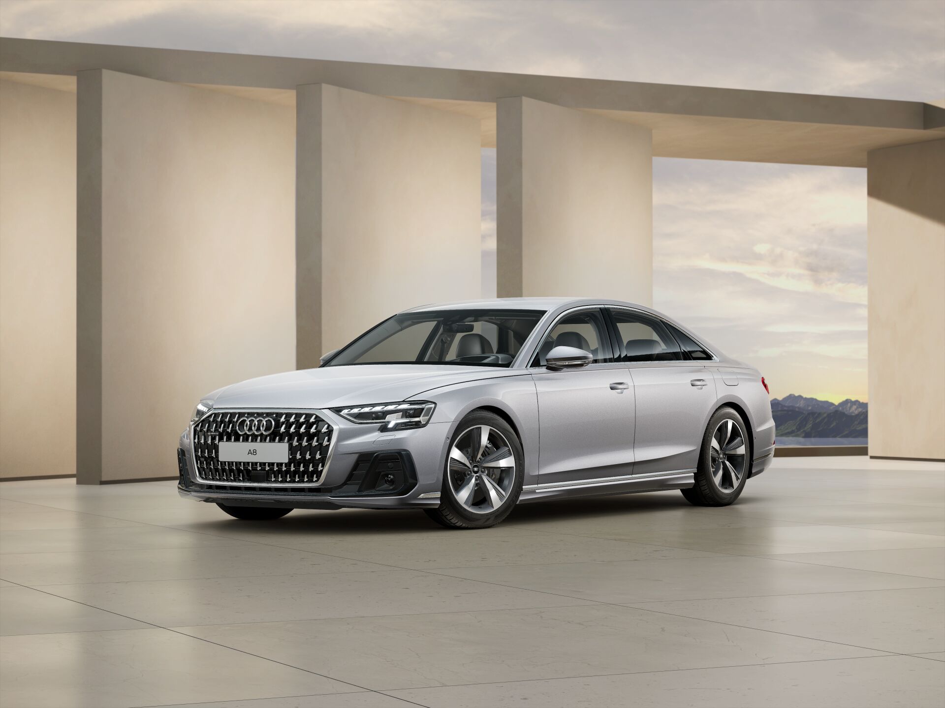 A8 TFSI e EXTERIOR-FRONT-3-4