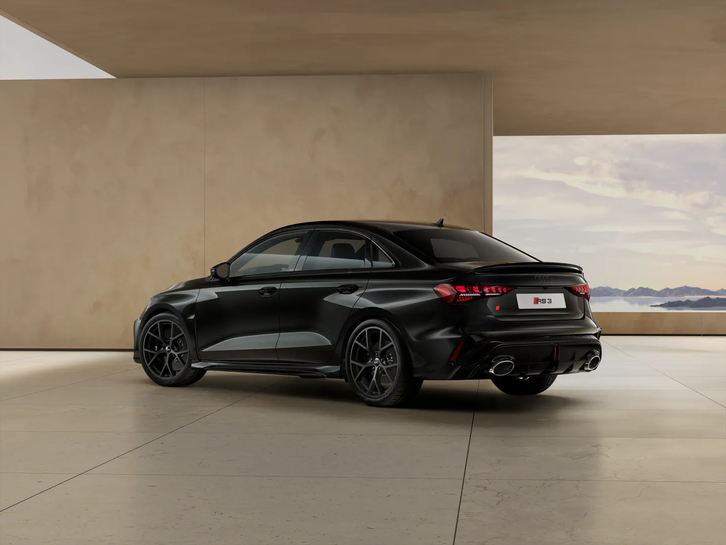 Zdjęcie&nbsp;Audi RS 3 Sedan&nbsp;RS 3 Saloon 294 kW S tronic&nbsp;– Ujęcie: tył 3/4