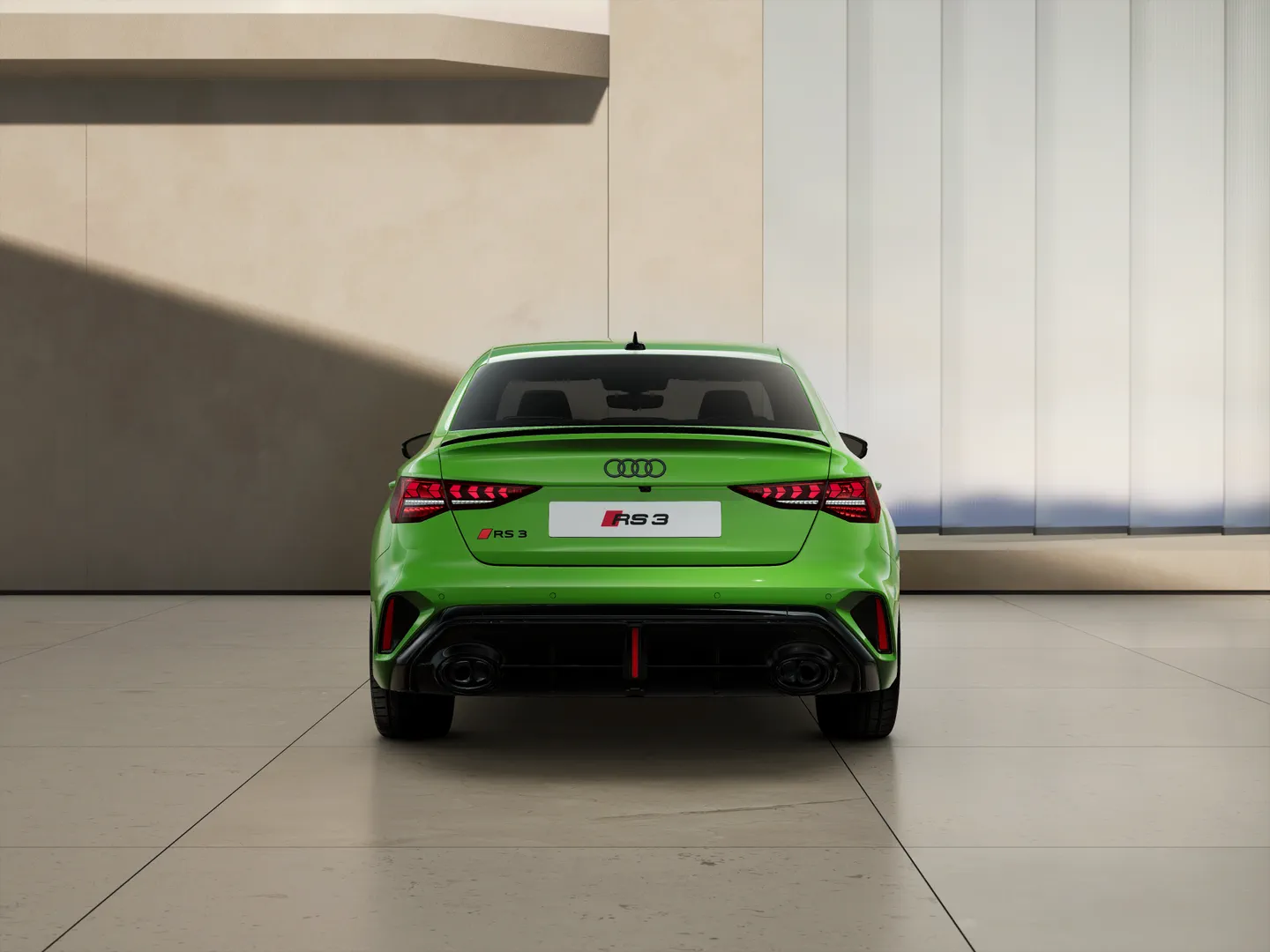 Zdjęcie&nbsp;Audi RS 3 Sedan&nbsp;RS 3 Saloon 294 kW S tronic&nbsp;– Ujęcie: tył