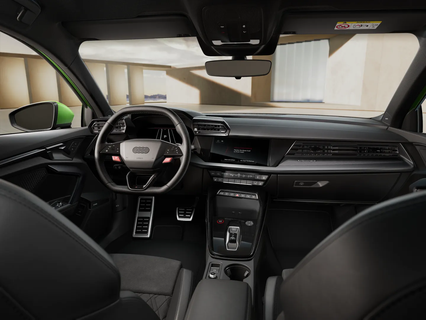 Zdjęcie&nbsp;Audi RS 3 Sedan&nbsp;RS 3 Saloon 294 kW S tronic&nbsp;– Ujęcie: deska rozdzielcza
