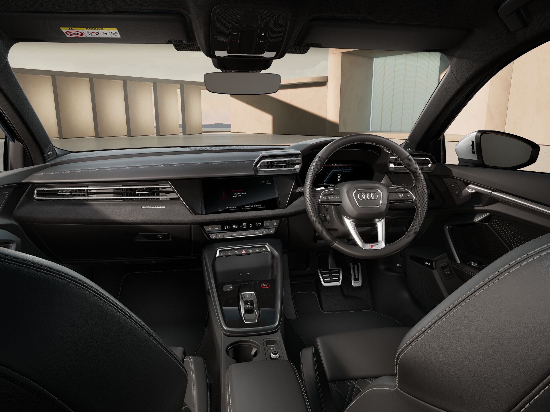 S3 Sedan INTERIOR-DASHBOARD-DASHBOARD