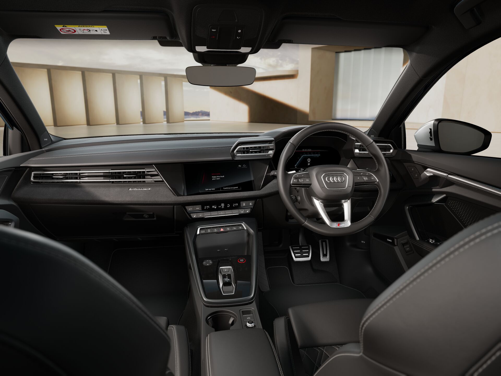 S3 Sedan INTERIOR-DASHBOARD-DASHBOARD
