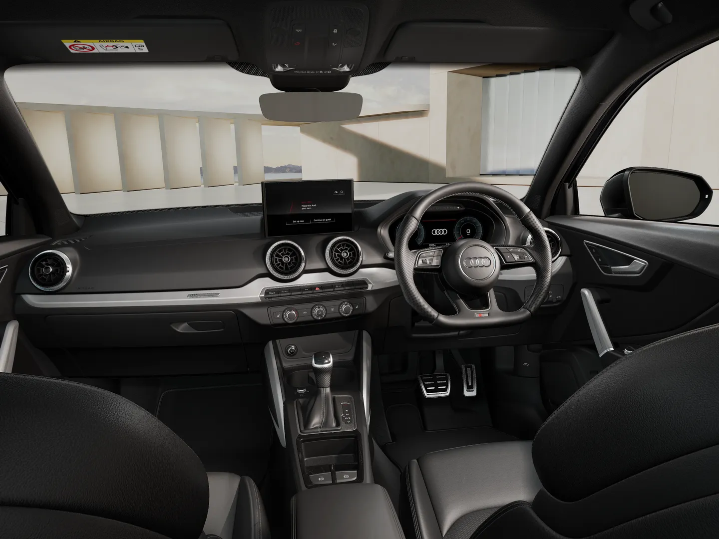 Image of&nbsp;Audi Q2&nbsp;Black Edition 150 PS TFSI S tronic&nbsp;- View:&nbsp;dashboard