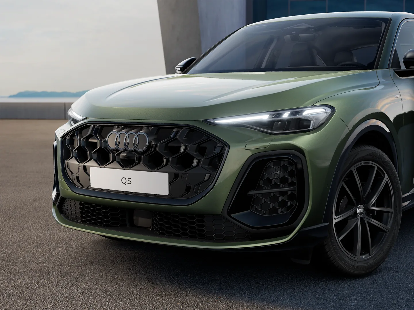 Zdjęcie&nbsp;Audi Q5 Sportback&nbsp;TFSI quattro 150 kW S tronic&nbsp;– Ujęcie: reflektory