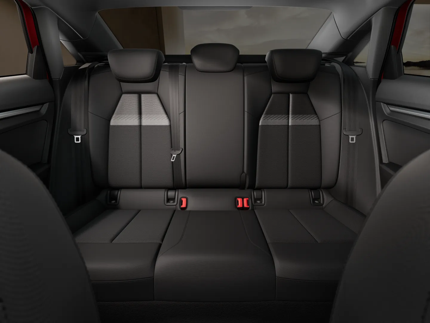 Zdjęcie&nbsp;Audi A3 Sedan&nbsp;advanced TFSI 110 kW S tronic&nbsp;– Ujęcie: tylne fotele