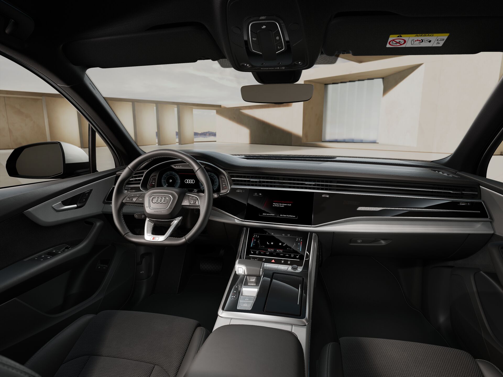 Q7 TFSI e INTERIOR-DASHBOARD-DASHBOARD
