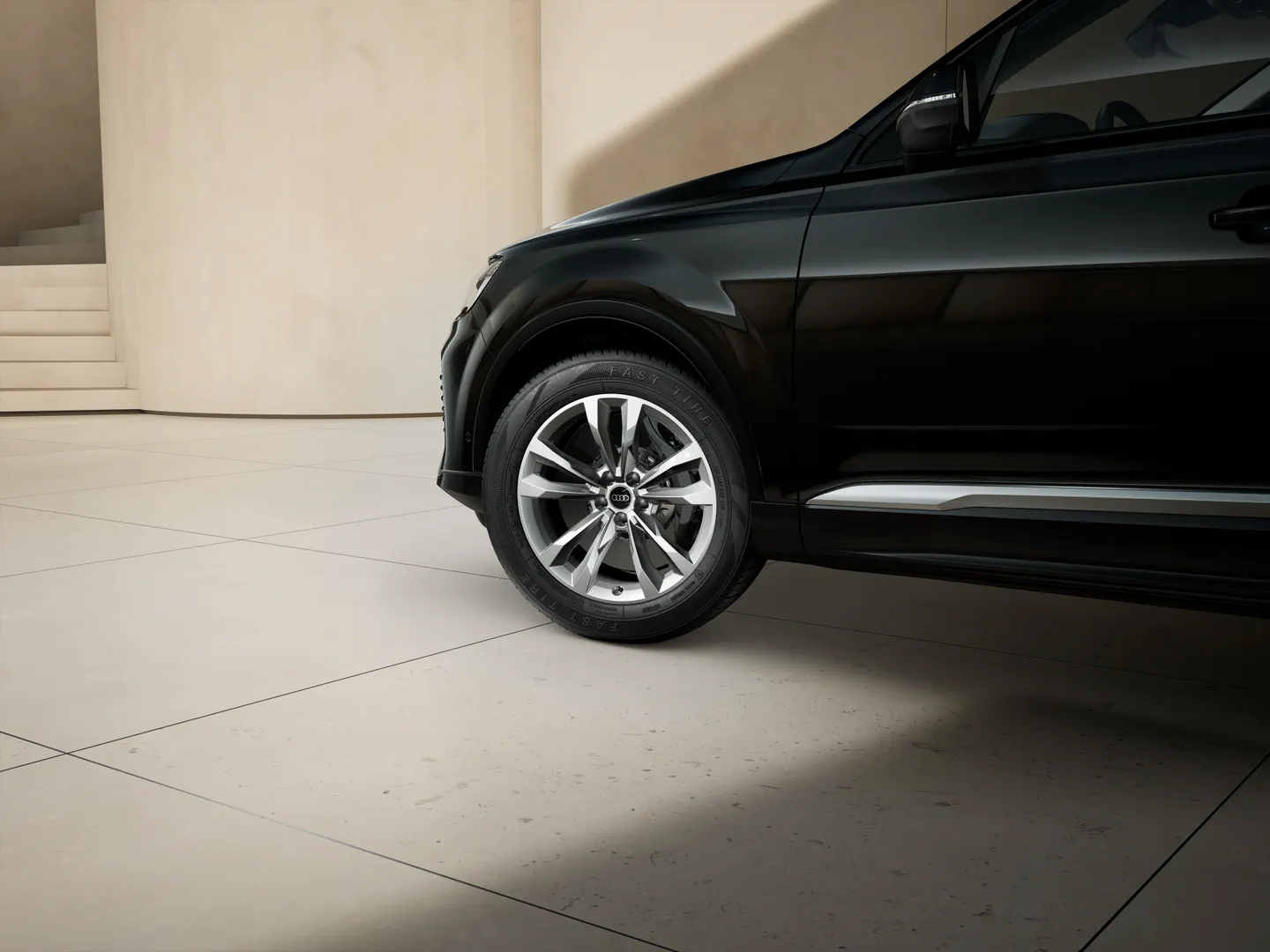 Zdjęcie&nbsp;Audi Q7 SUV TFSI e&nbsp;TFSI e quattro 290 kW tiptronic&nbsp;– Ujęcie: obręcze