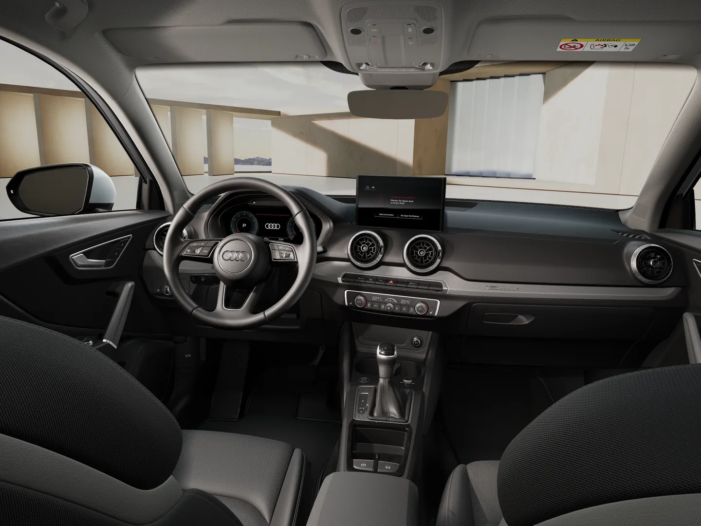 Zdjęcie Audi Q2 S line 35 TFSI 110(150) kW(KM) S tronic – Ujęcie: deska rozdzielcza