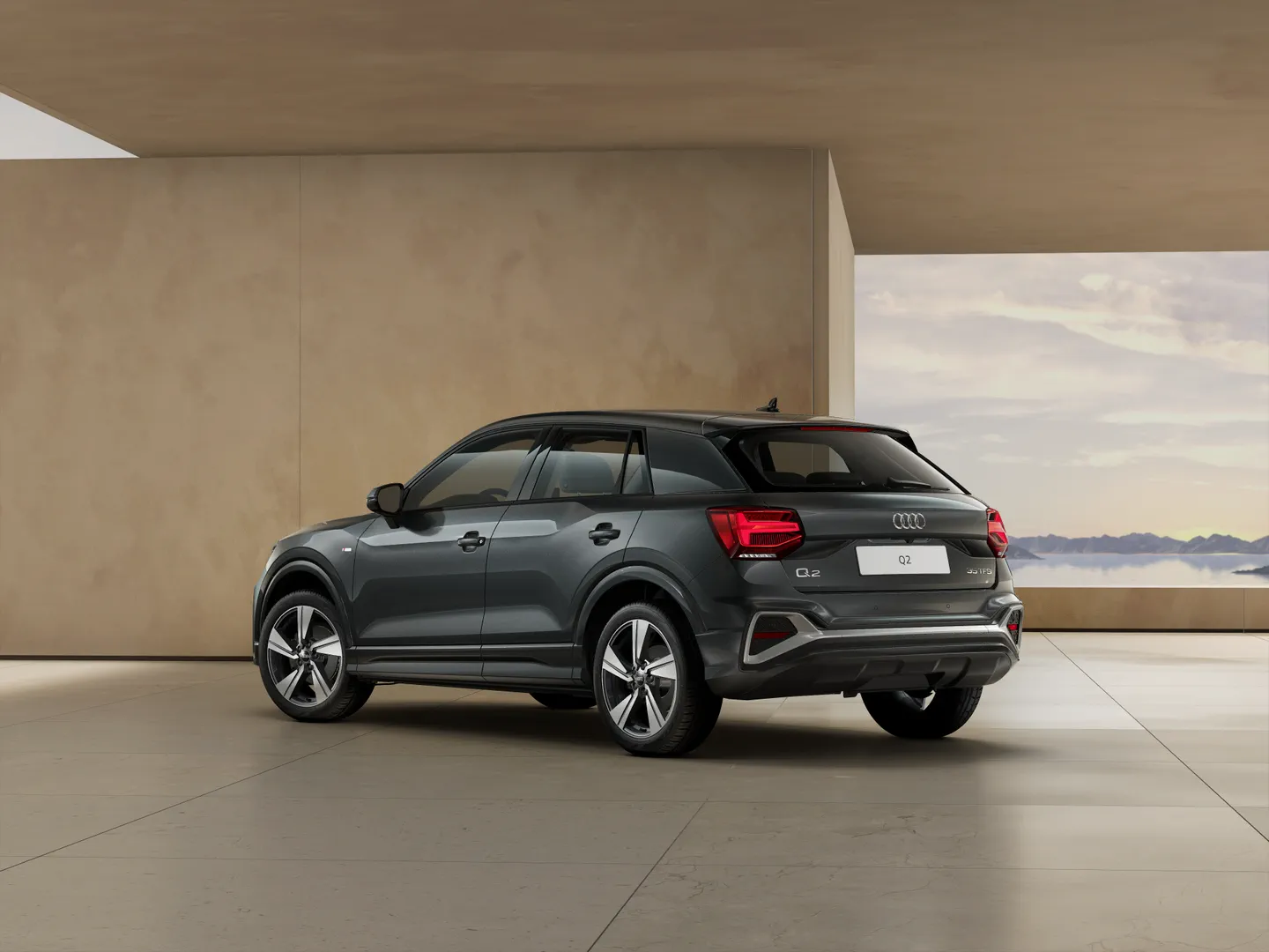 Zdjęcie&nbsp;Audi Q2&nbsp;S line 35 TFSI 110(150) kW(KM) S tronic&nbsp;– Ujęcie: tył 3/4