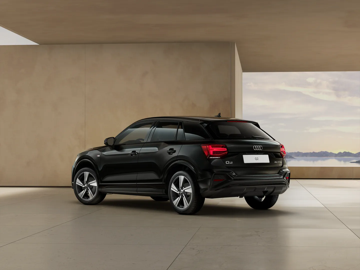 Zdjęcie Audi Q2 S line 35 TFSI 110(150) kW(KM) S tronic – Ujęcie: tył 3/4