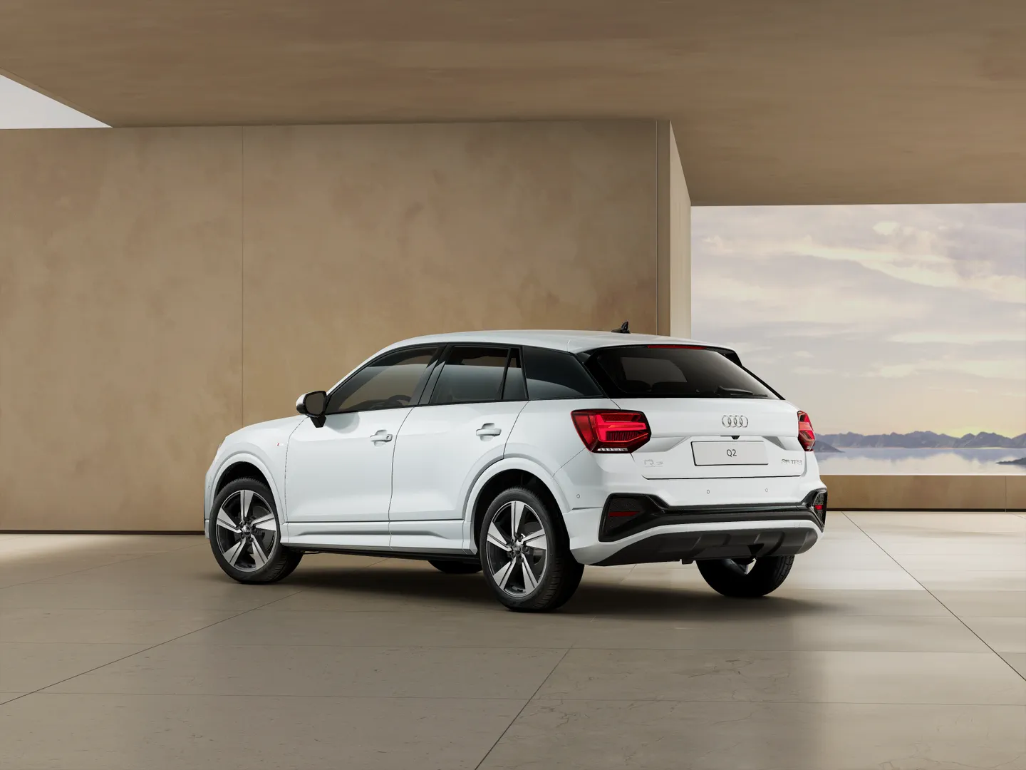Zdjęcie Audi Q2 S line 35 TFSI 110(150) kW(KM) S tronic – Ujęcie: tył 3/4