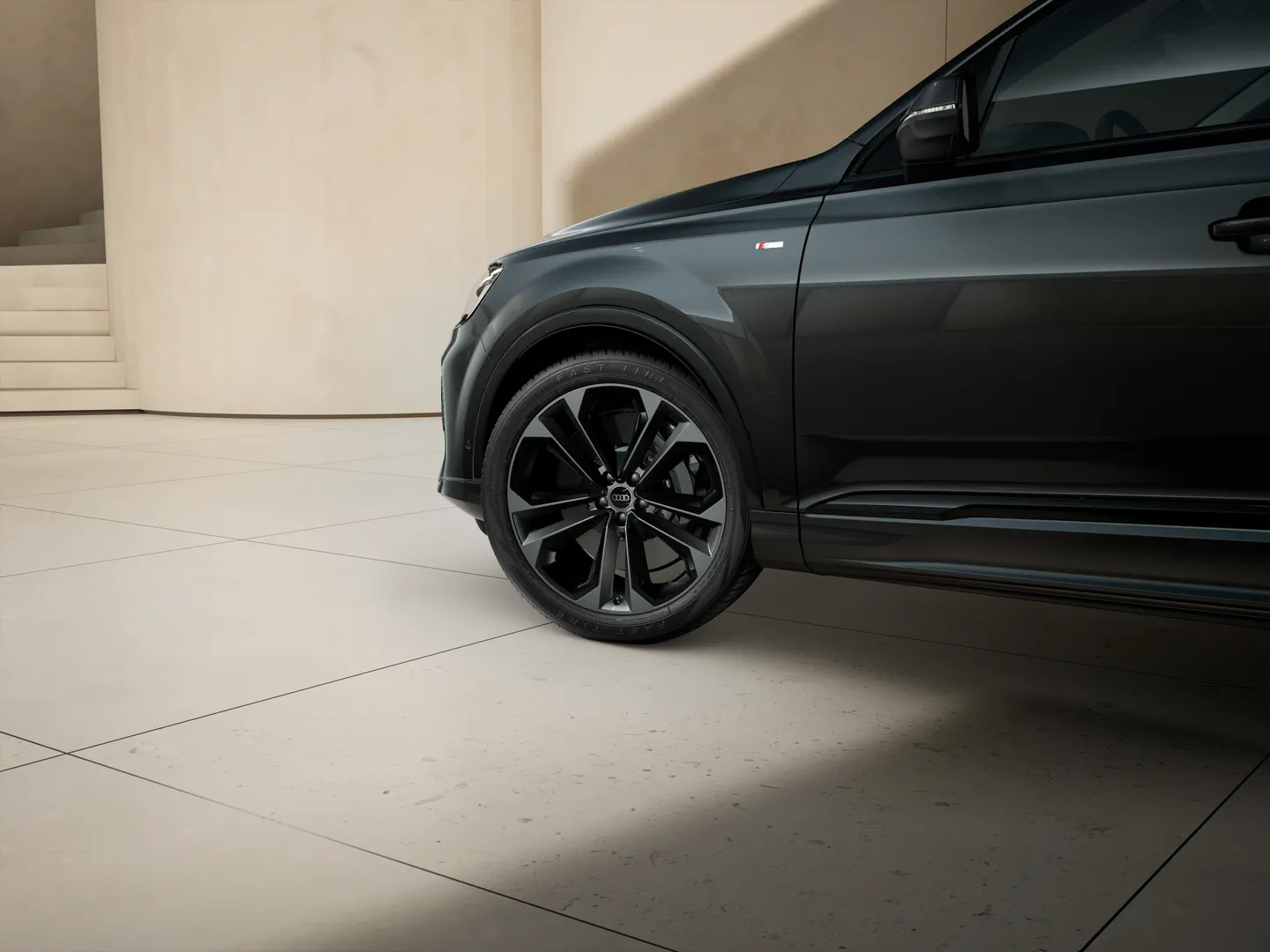 Zdjęcie Audi Q7 SUV TFSI e S line TFSI e quattro 290 kW tiptronic – Ujęcie: obręcze