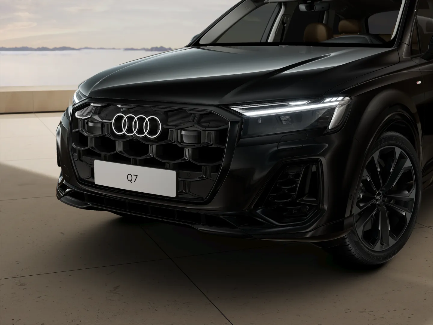 Zdjęcie Audi Q7 SUV TFSI e S line TFSI e quattro 290 kW tiptronic – Ujęcie: reflektory