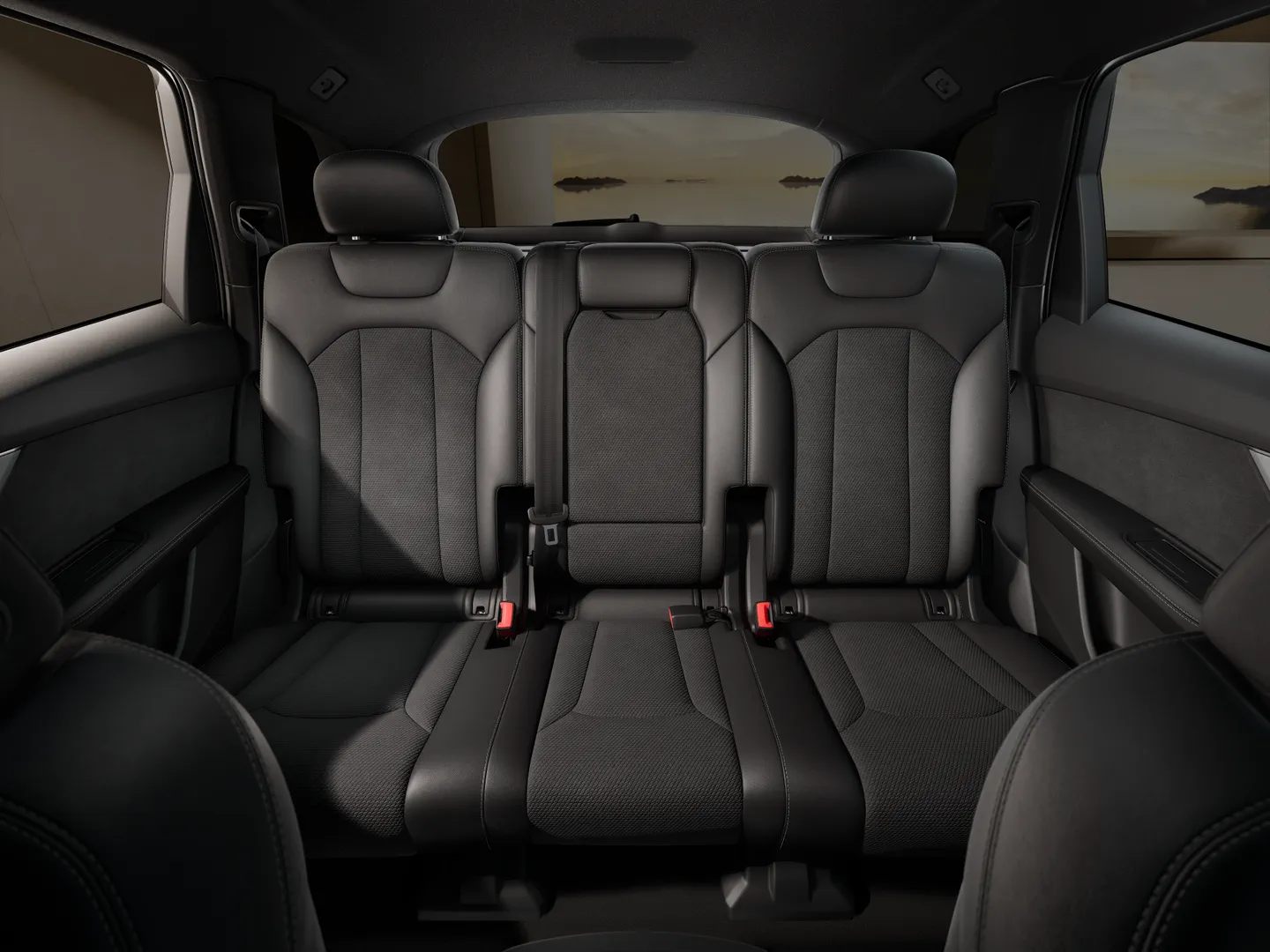 Zdjęcie&nbsp;Audi Q7 SUV TFSI e&nbsp;TFSI e quattro 290 kW tiptronic&nbsp;– Ujęcie: tylne fotele