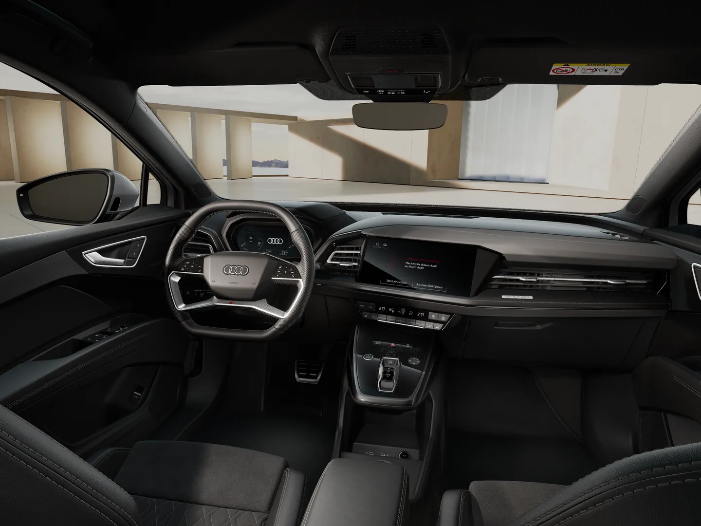 Zdjęcie Audi Q4 Sportback e-tron 40 e-tron 150,00 kW – Ujęcie: deska rozdzielcza