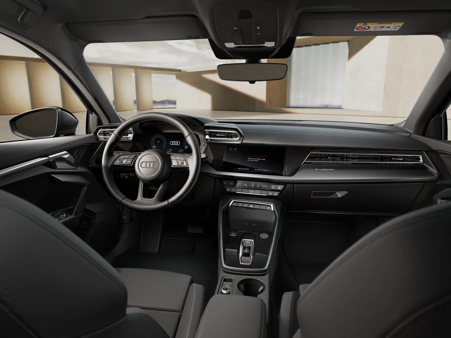 Zdjęcie&nbsp;Audi A3 Sedan&nbsp;advanced TFSI 85 kW S tronic&nbsp;– Ujęcie: deska rozdzielcza