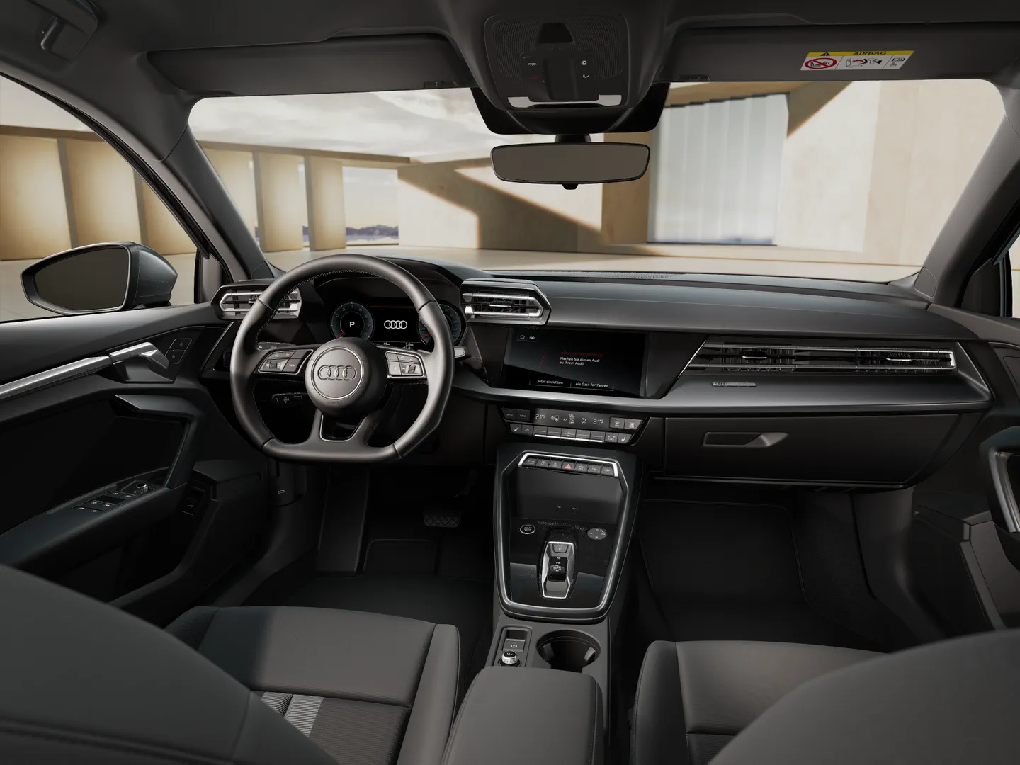 Zdjęcie&nbsp;Audi A3 Sedan&nbsp;S line TFSI 85 kW S tronic&nbsp;– Ujęcie: deska rozdzielcza