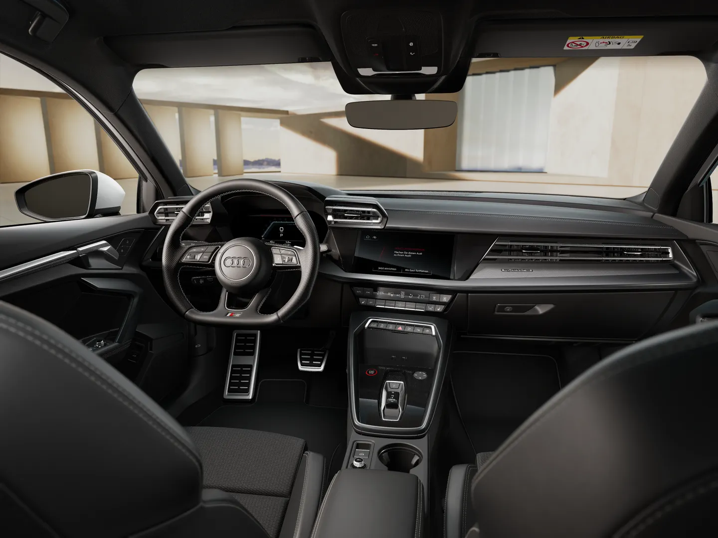 Zdjęcie Audi S3 Sedan S3 Saloon TFSI 245 kW S tronic – Ujęcie: deska rozdzielcza