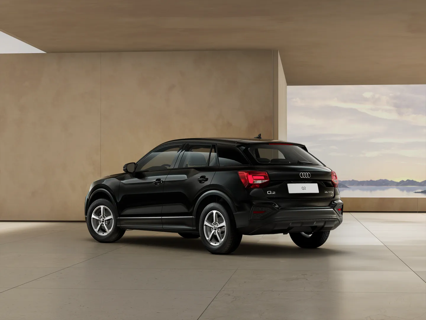 Zdjęcie&nbsp;Audi Q2&nbsp;30 TFSI 85(116) kW(KM) 6 biegów&nbsp;– Ujęcie: tył 3/4