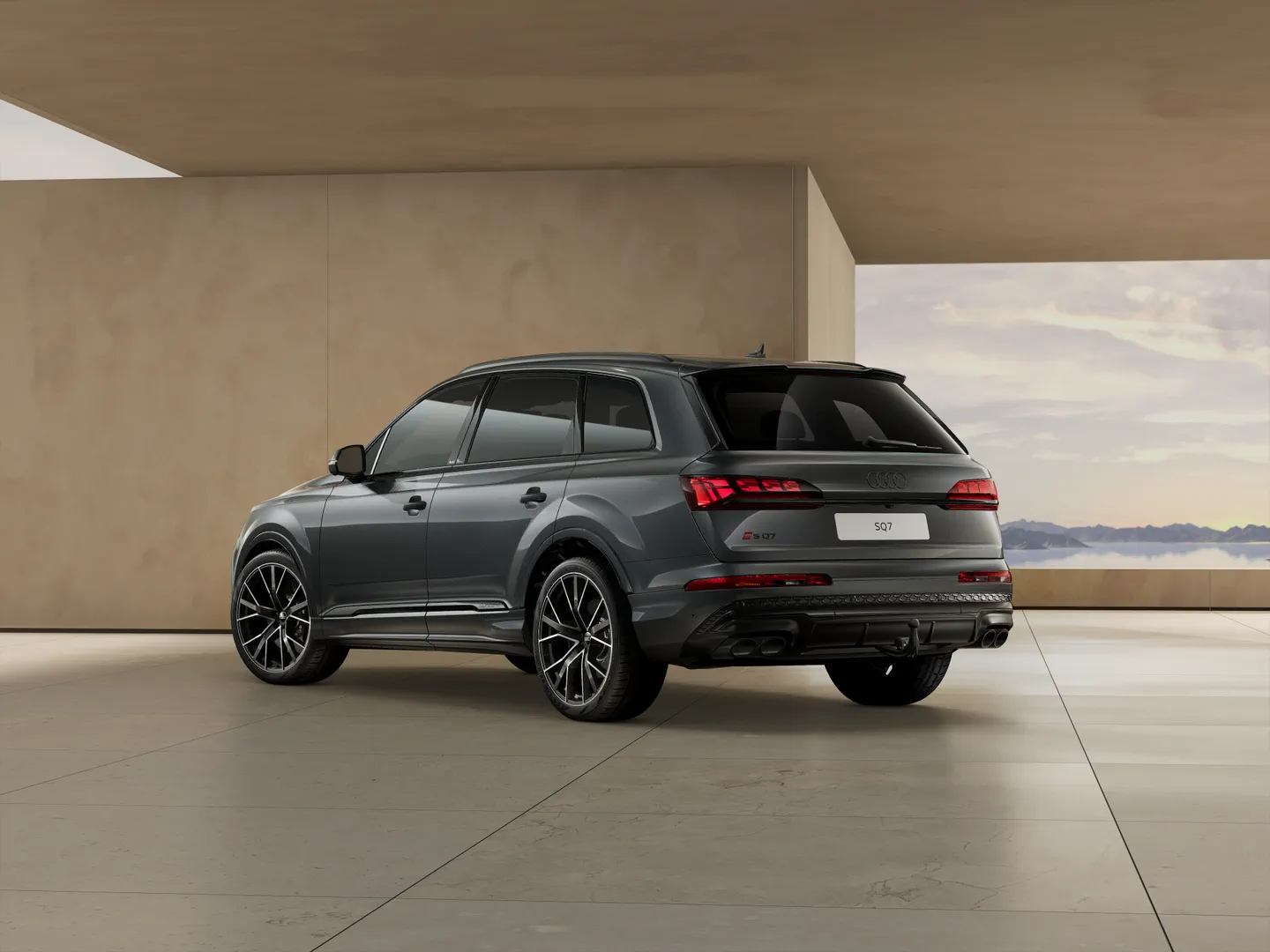 Zdjęcie Audi SQ7 SUV SQ7 SUV TFSI 373 kW tiptronic – Ujęcie: tył 3/4
